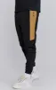 Black Muscle Fit Joggers sold by Siksilk
