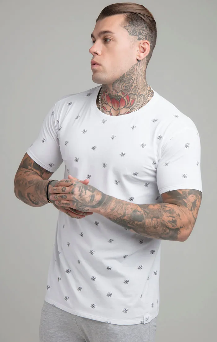 White Lounge T-Shirt (Pack Of 2) sold by Siksilk product image thumbnail 4