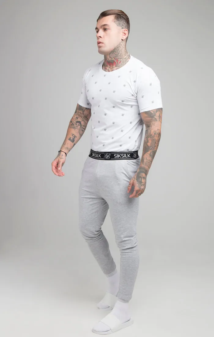 White Lounge T-Shirt (Pack Of 2) sold by Siksilk product image thumbnail 2