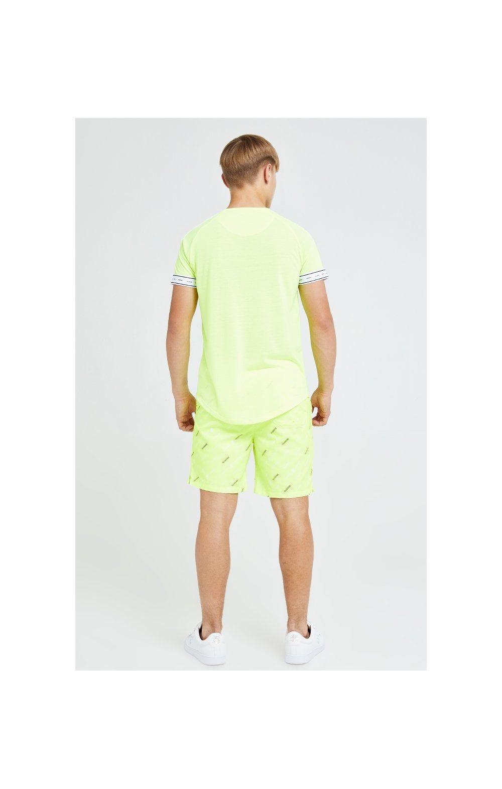 Illusive London Fade Panel Tech Tee - Neon Yellow sold by Siksilk product image thumbnail 5