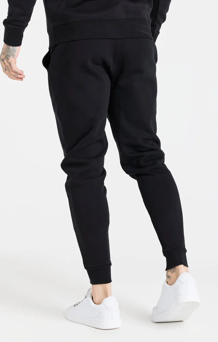 Black Essential Fitted Jogger sold by Siksilk product image thumbnail 4