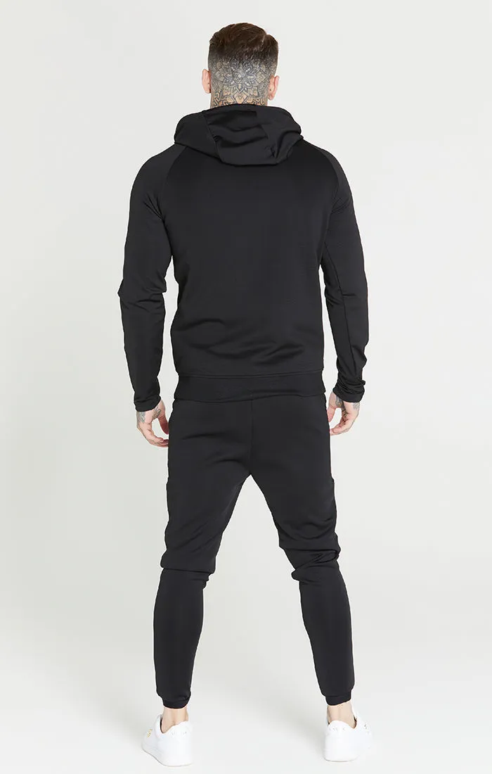Black Overhead Retro Sports Hoodie sold by Siksilk product image thumbnail 5