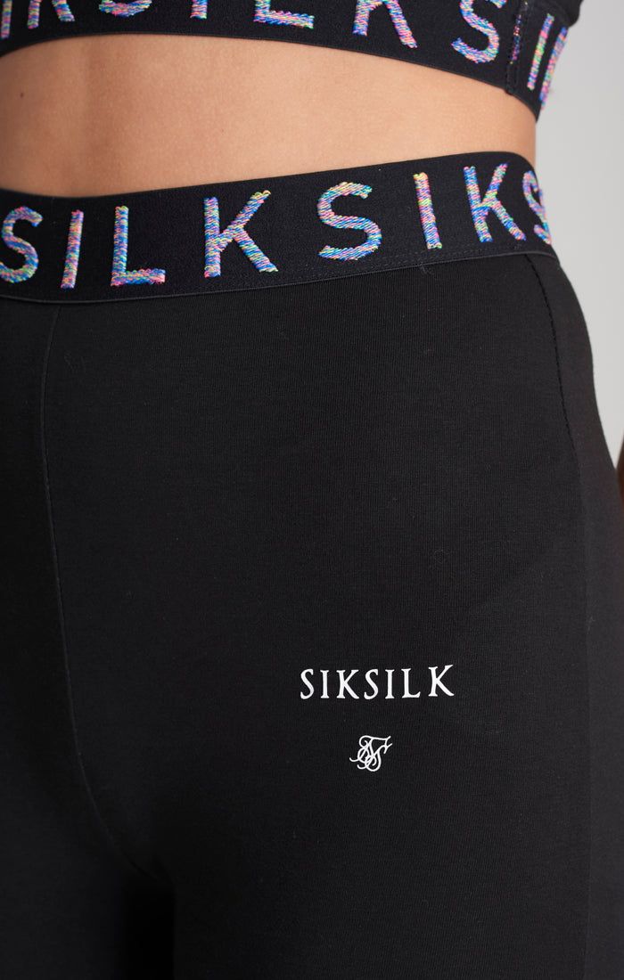 Girls Black Taped Legging sold by Siksilk product image thumbnail 3