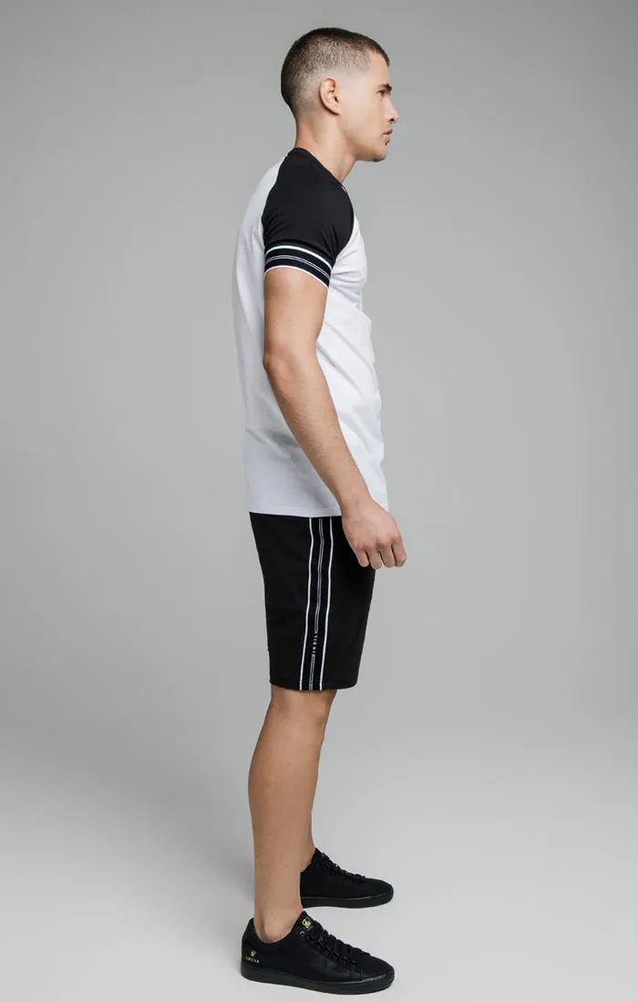 White Muscle Fit T-Shirt sold by Siksilk product image thumbnail 3