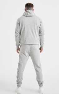 Grey Marl Track Pant sold by Siksilk