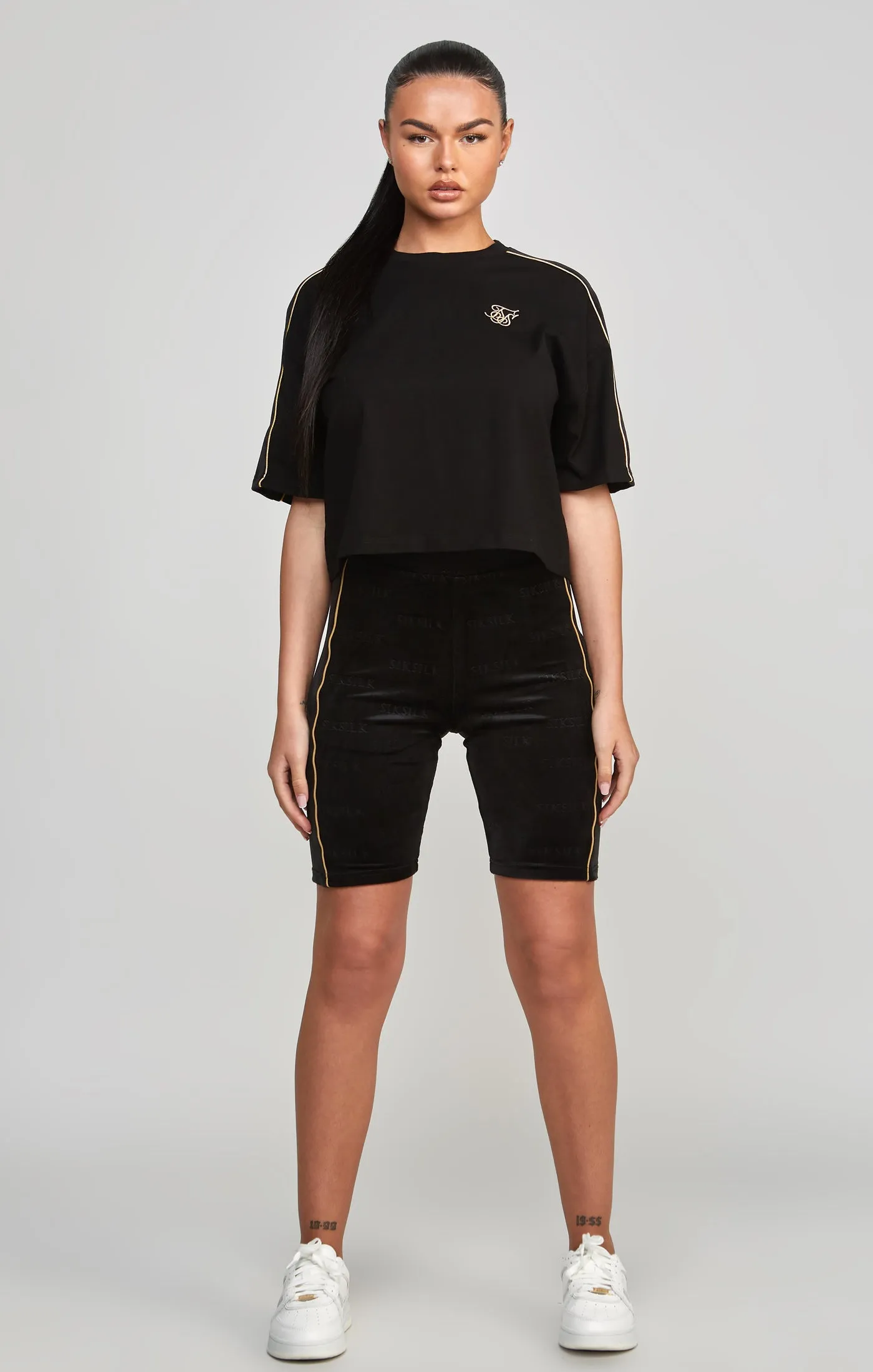 Black Cycle Short sold by Siksilk product image thumbnail 3