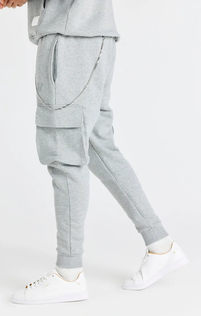 Grey Chain Cargo Jogger sold by Siksilk product image thumbnail 2