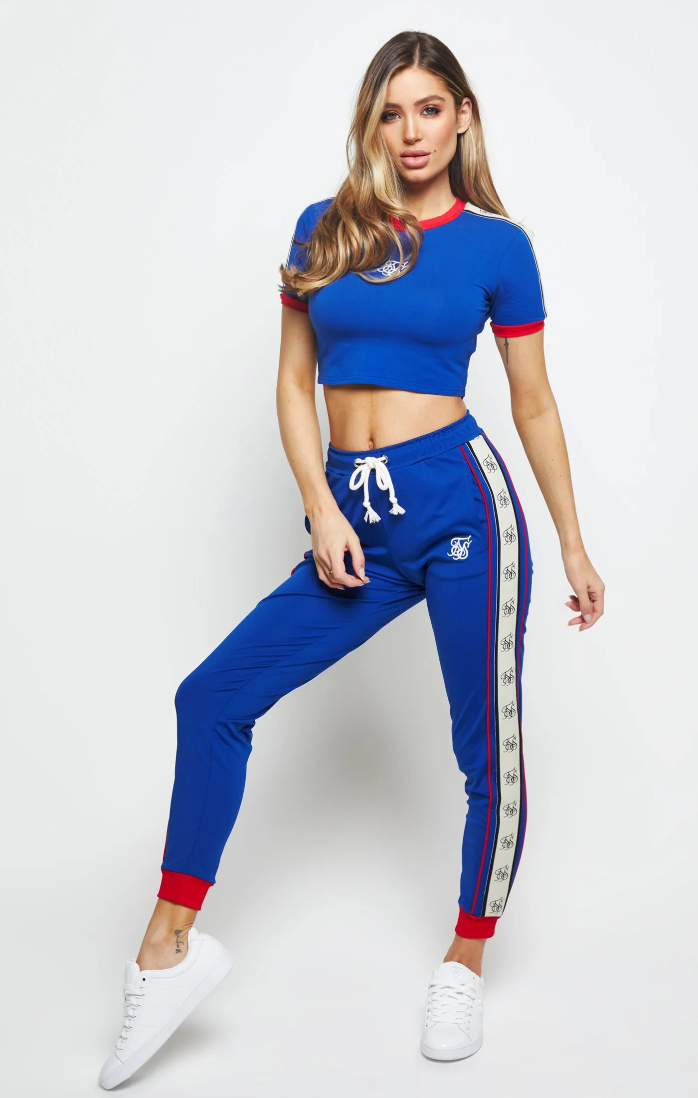 Blue Crop T-Shirt sold by Siksilk product image thumbnail 3