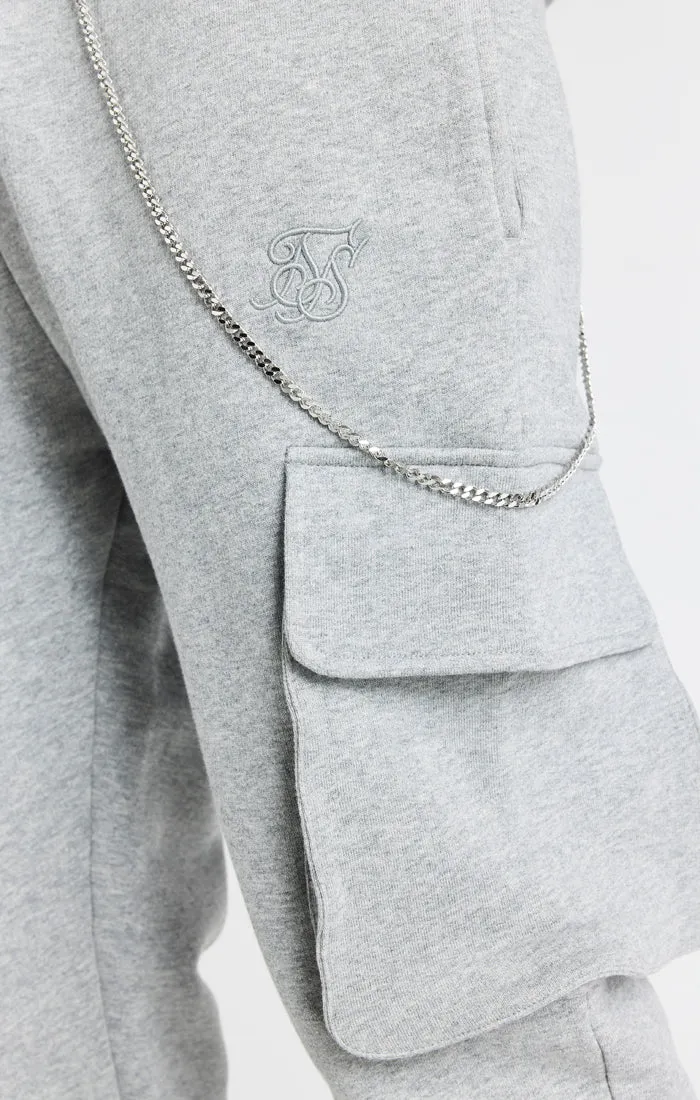Grey Chain Cargo Jogger sold by Siksilk product image thumbnail 4