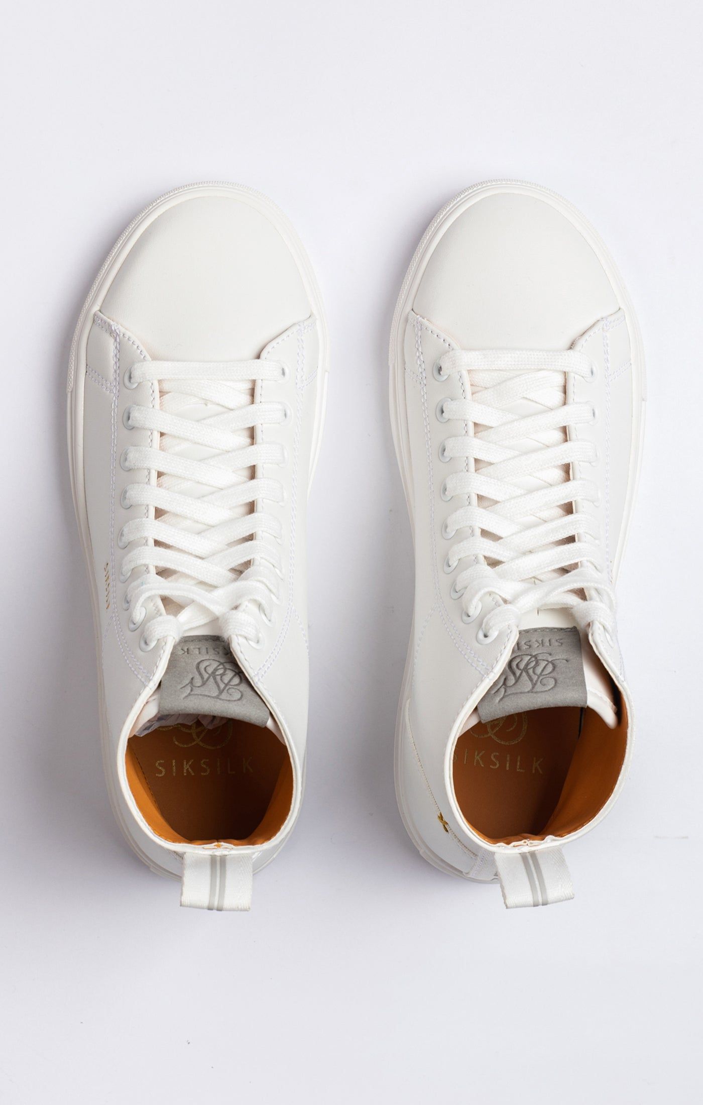 White Classic High-Top Trainer sold by Siksilk product image thumbnail 6