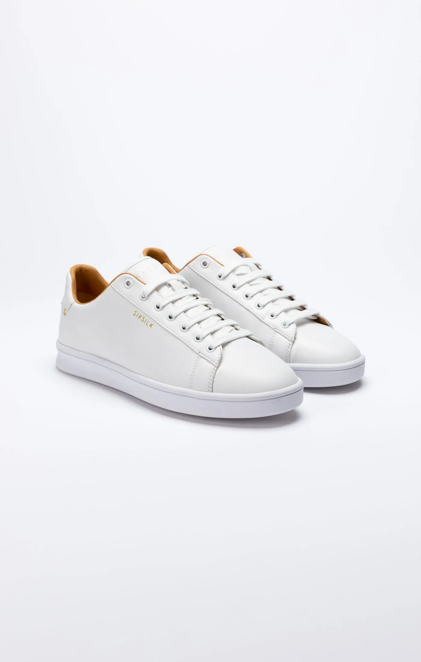 White Low-Top Casual Trainer sold by Siksilk product image thumbnail 2