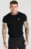 Black Elastic Cuff T-Shirt sold by Siksilk