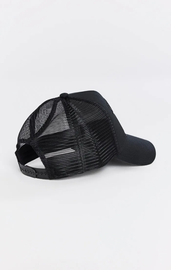 Black 89 Mesh Trucker Cap sold by Siksilk product image thumbnail 3