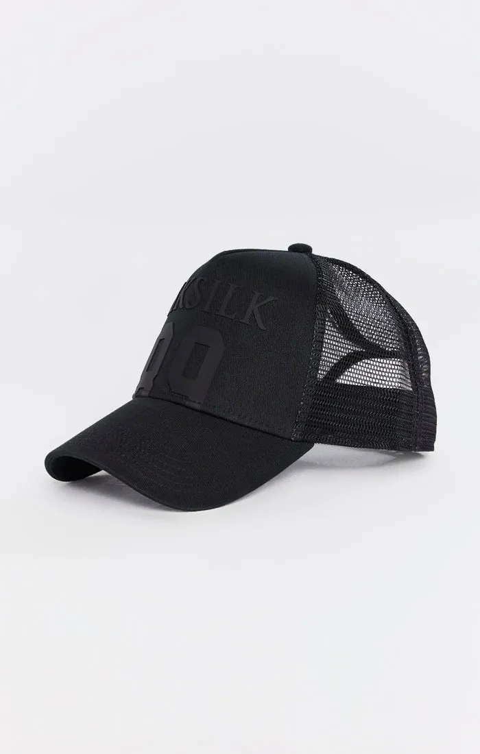Black 89 Mesh Trucker Cap sold by Siksilk