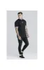 Black Essential Muscle Fit T-Shirt sold by Siksilk