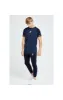 Illusive London Elite Tech Tee - Navy sold by Siksilk