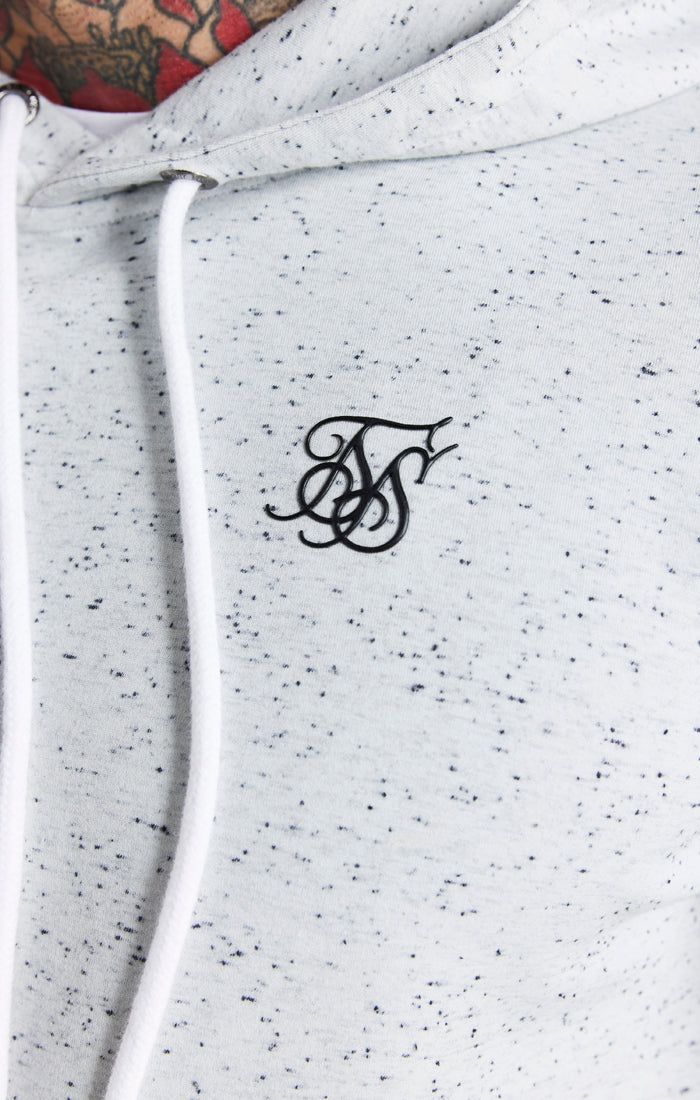 Grey Marl Overhead Hoodie sold by Siksilk product image thumbnail 2