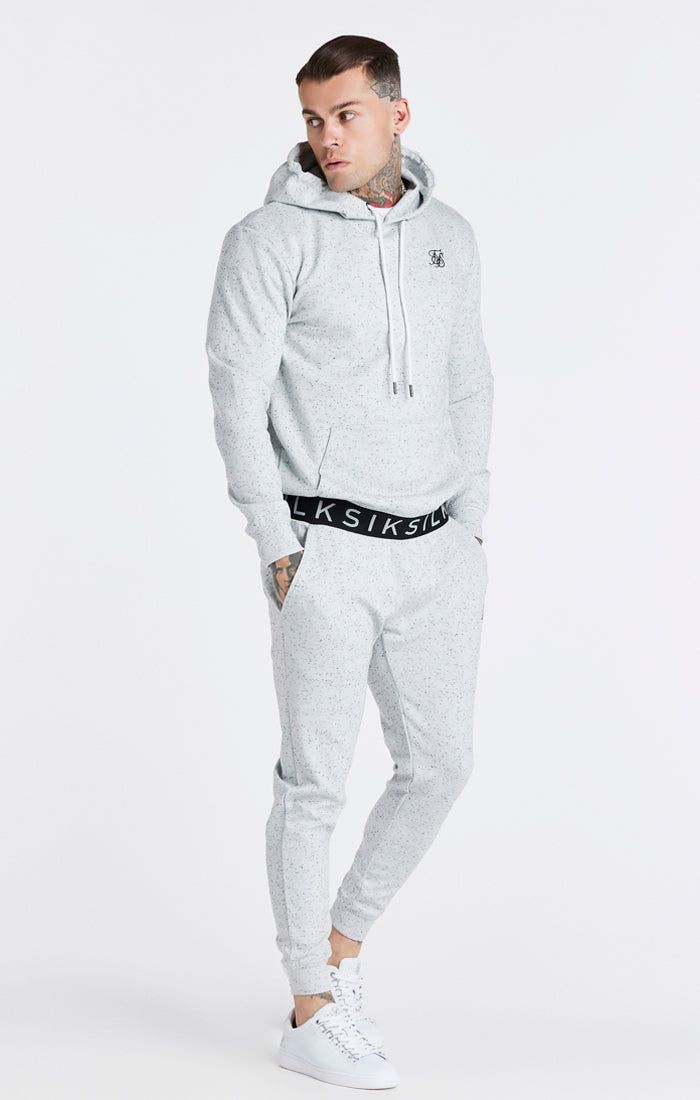 Grey Marl Overhead Hoodie sold by Siksilk product image thumbnail 3