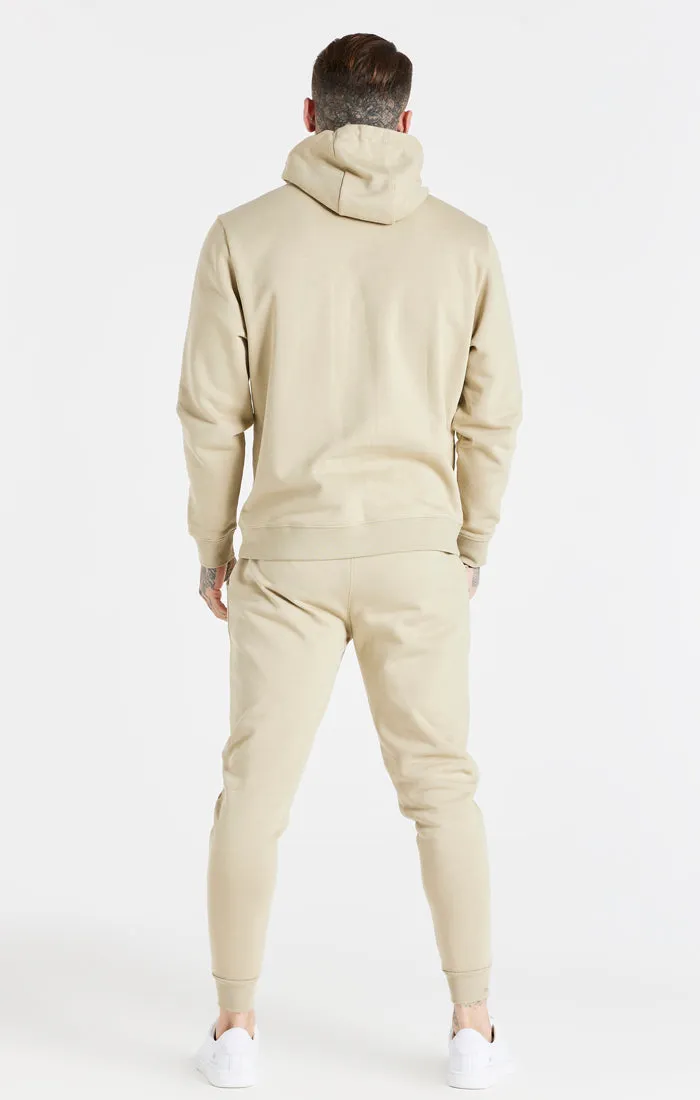 Beige Essential Overhead Hoodie sold by Siksilk product image thumbnail 5