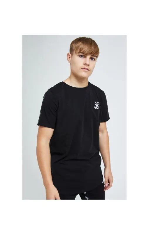 Illusive London Gravity Tape Tee - Black sold by Siksilk