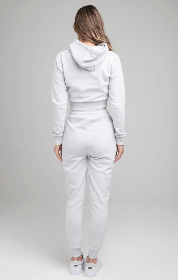 SikSilk Core Track Top - Ice Grey Marl sold by Siksilk product image thumbnail 4