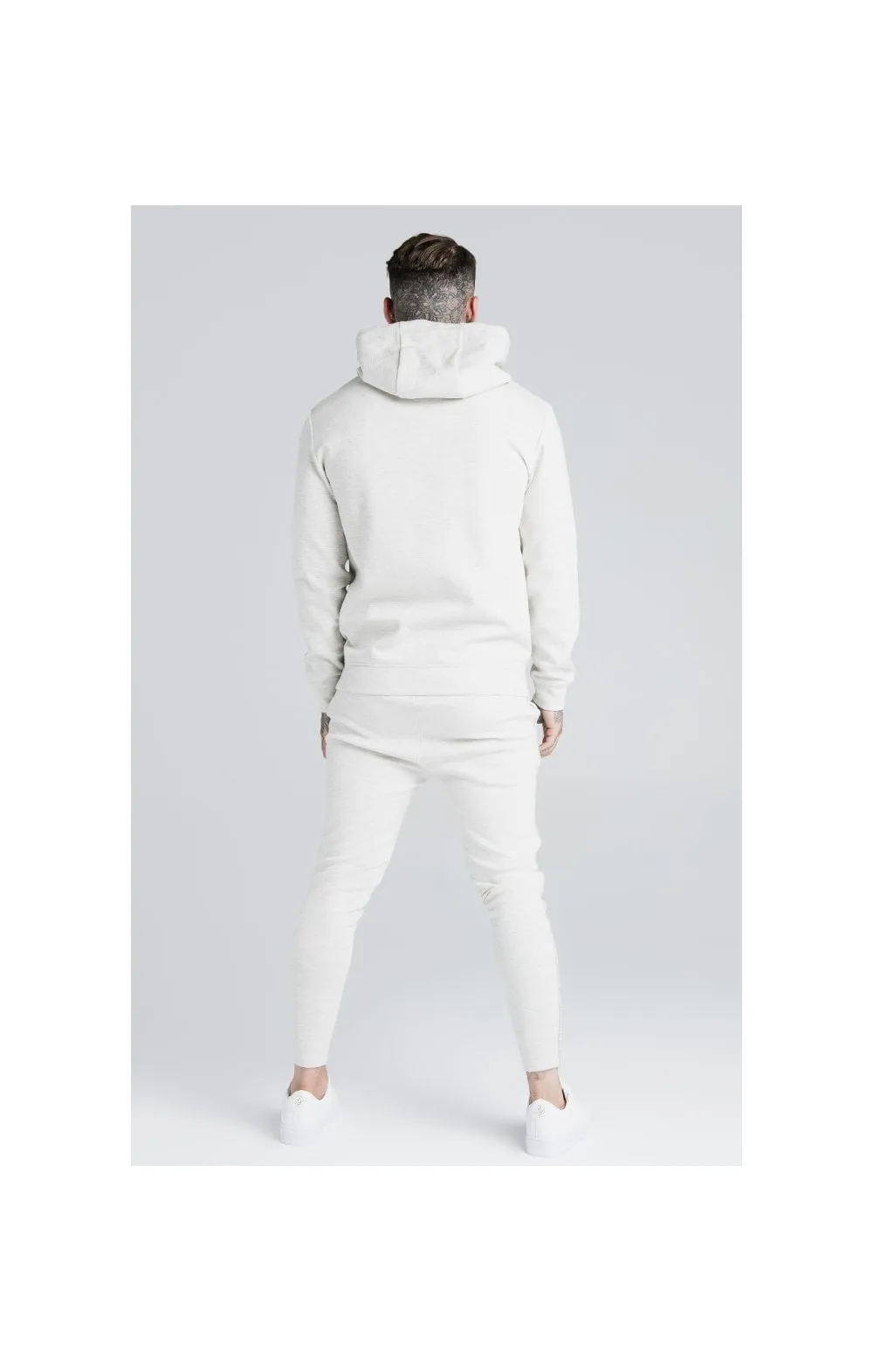 SikSilk Overhead Hoodie - Light Grey sold by Siksilk product image thumbnail 4