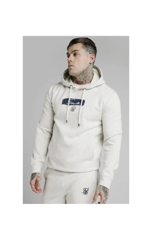 SikSilk Overhead Hoodie - Light Grey sold by Siksilk
