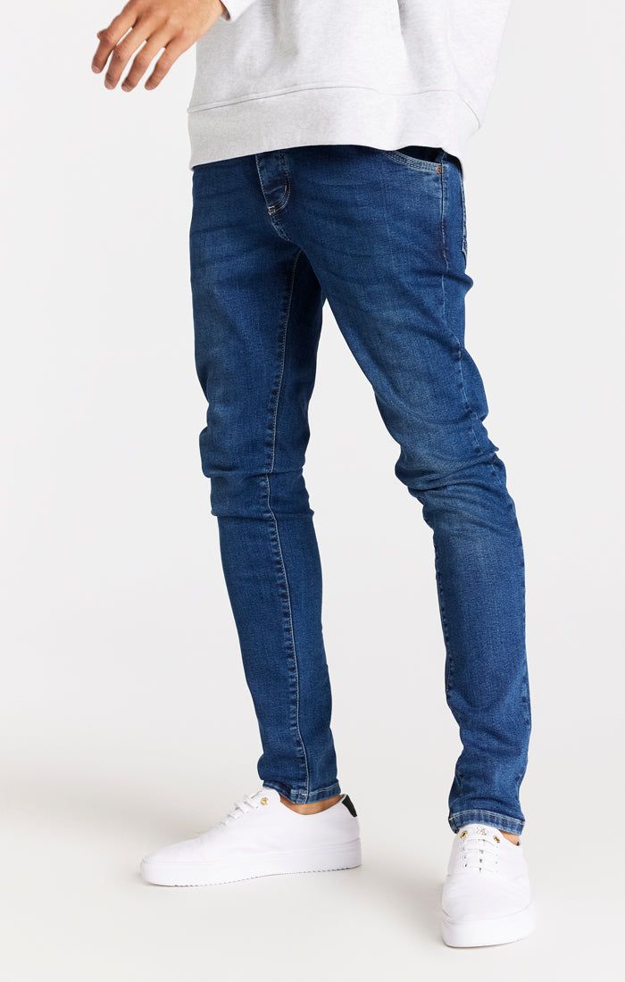 Blue Slim Fit Jean sold by Siksilk