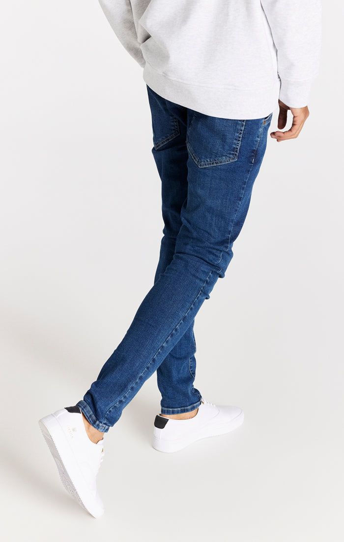 Blue Slim Fit Jean sold by Siksilk product image thumbnail 3