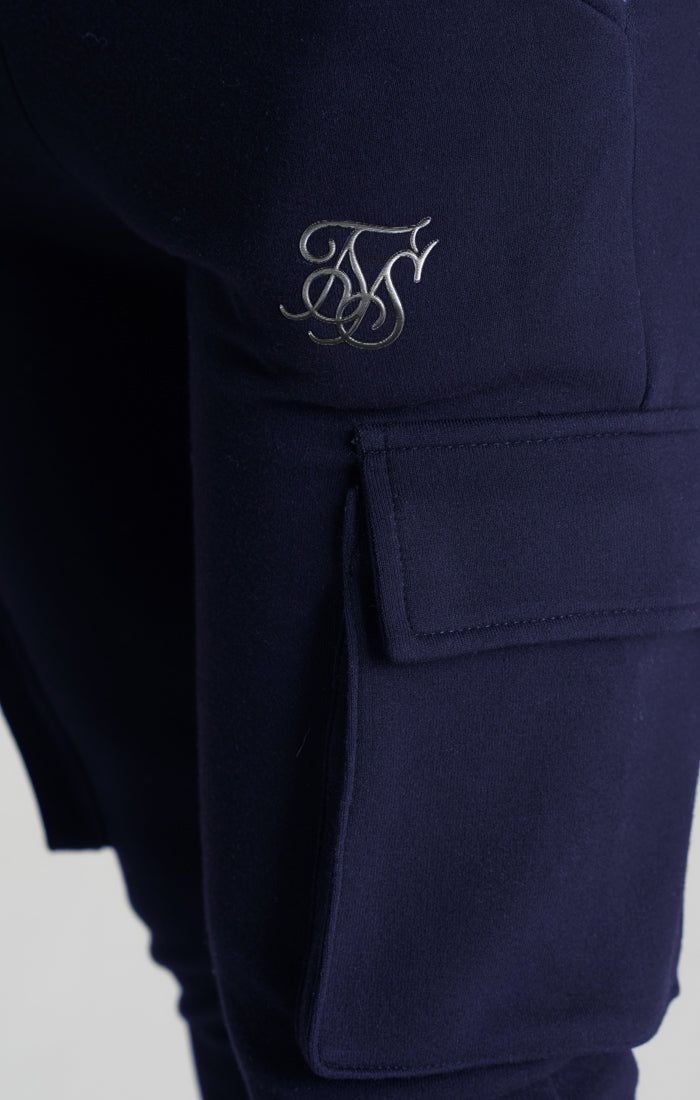 Boys Navy Cargo Jogger sold by Siksilk product image thumbnail 3