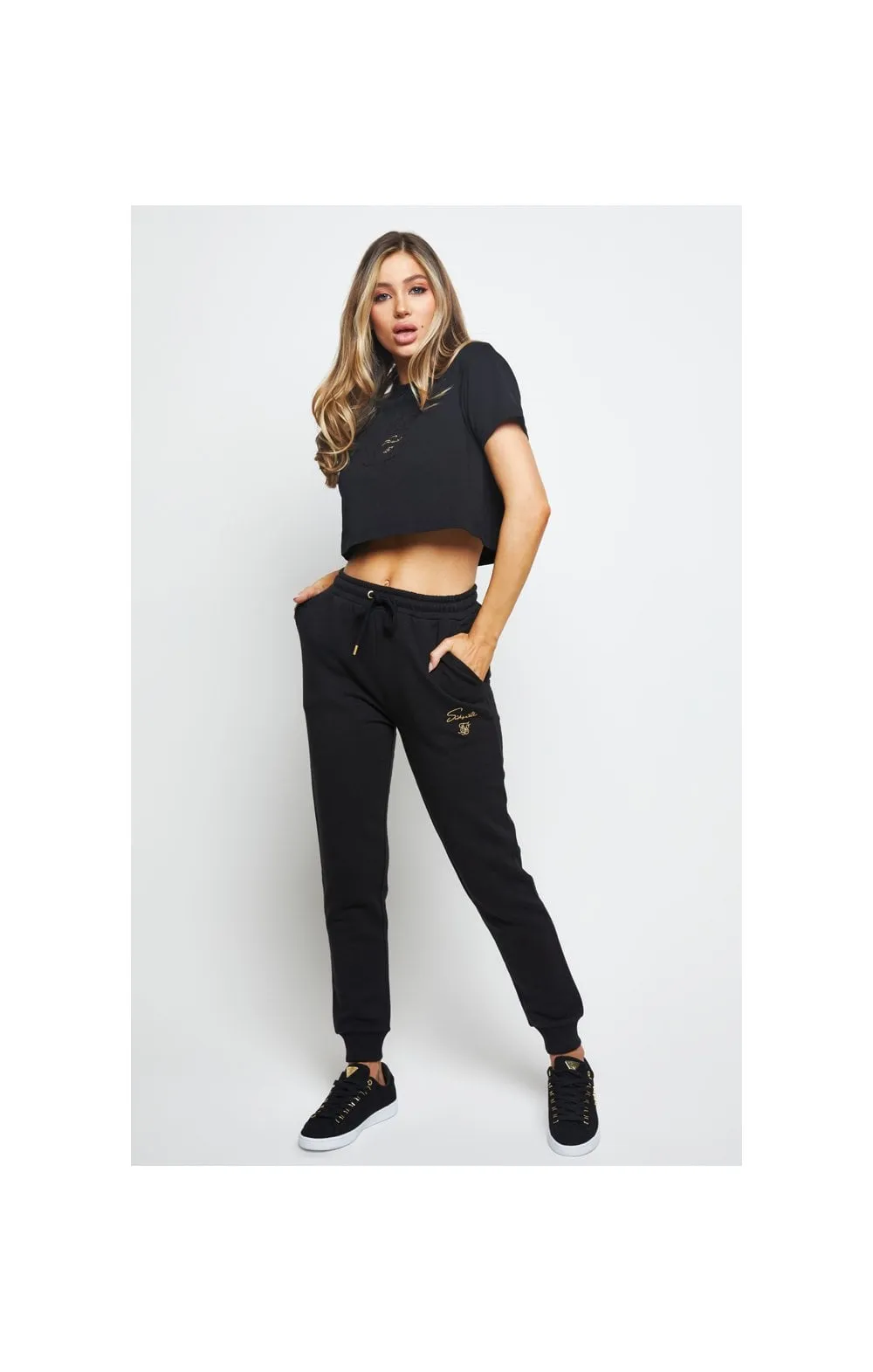 SikSilk Prestige Crop Top - Black sold by Siksilk product image thumbnail 3