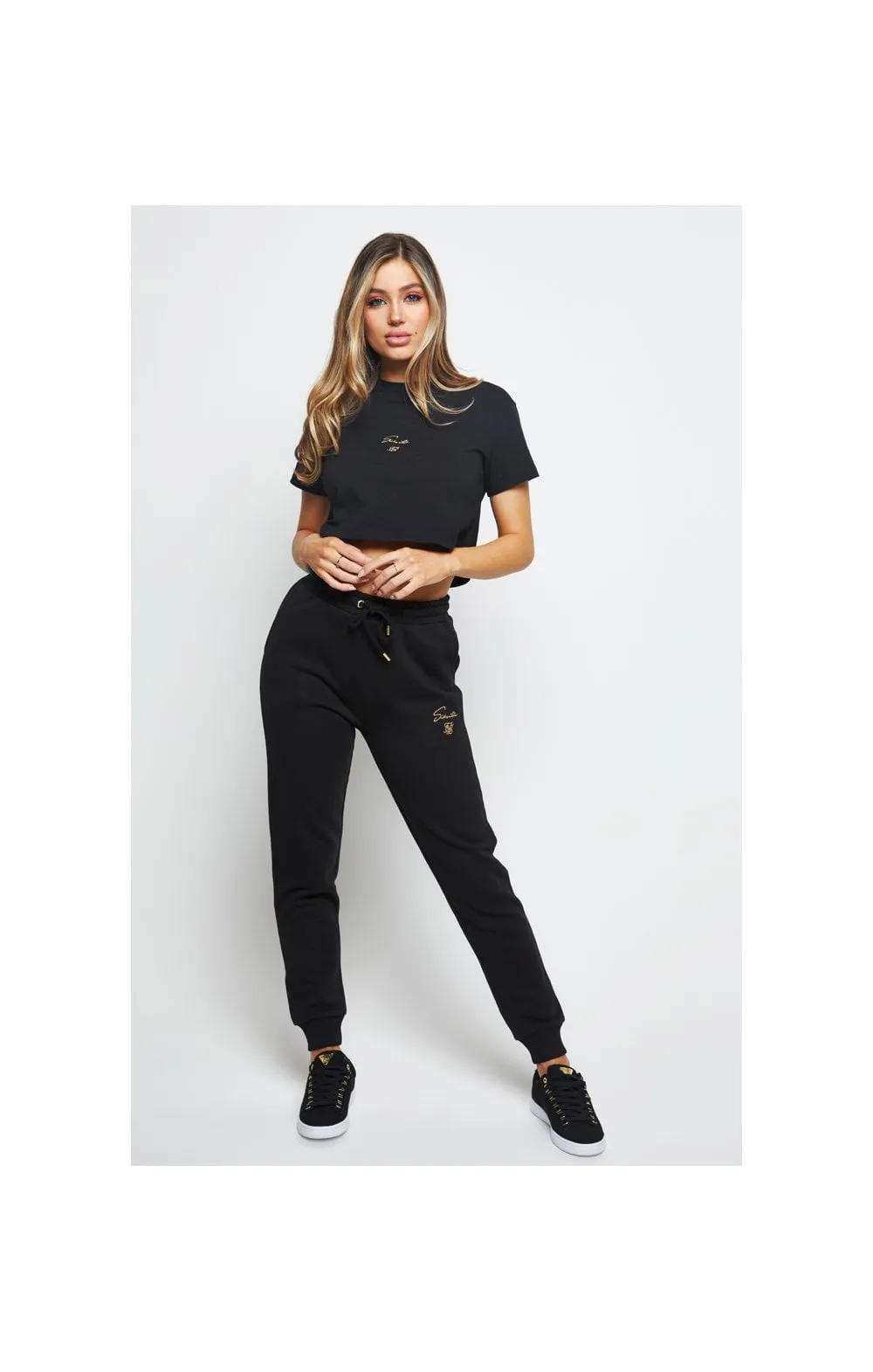 SikSilk Prestige Crop Top - Black sold by Siksilk product image thumbnail 4