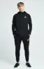 Boys Illusive Black Zip Thru Hoodie sold by Siksilk