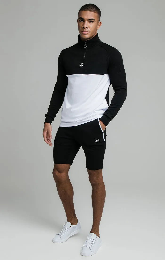Black Quarter Zip Funnel sold by Siksilk product image thumbnail 5