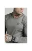Grey Marl Long Sleeve T-Shirt sold by Siksilk
