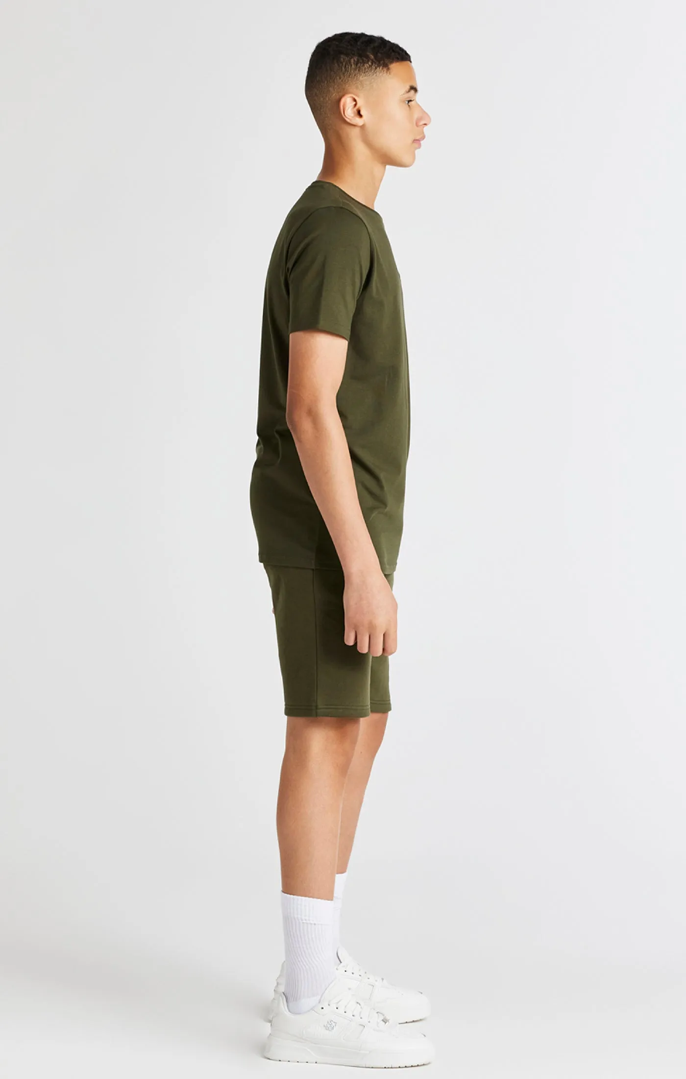 Boys Khaki Short Sleeve T-Shirt sold by Siksilk product image thumbnail 4