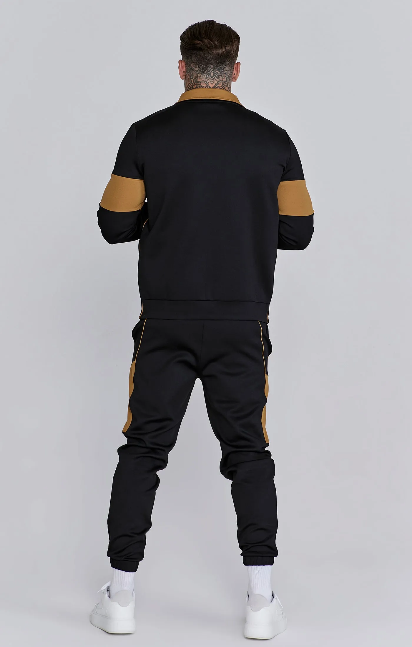 Black Muscle Fit Joggers sold by Siksilk product image thumbnail 5