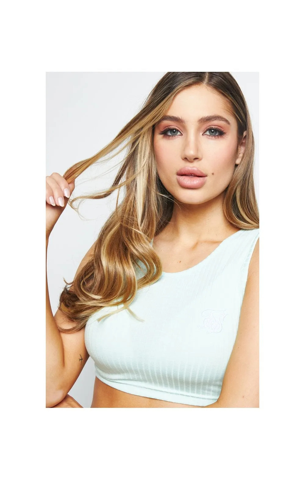 SikSilk Rib Bralette - Mint sold by Siksilk product image thumbnail 2