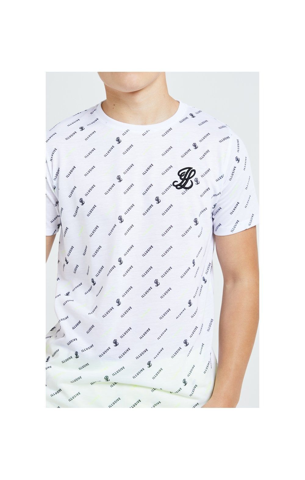Illusive London All Over Print Tee - White sold by Siksilk product image thumbnail 2