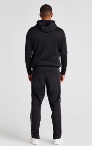 Black Quarter Zip Hoodie sold by Siksilk