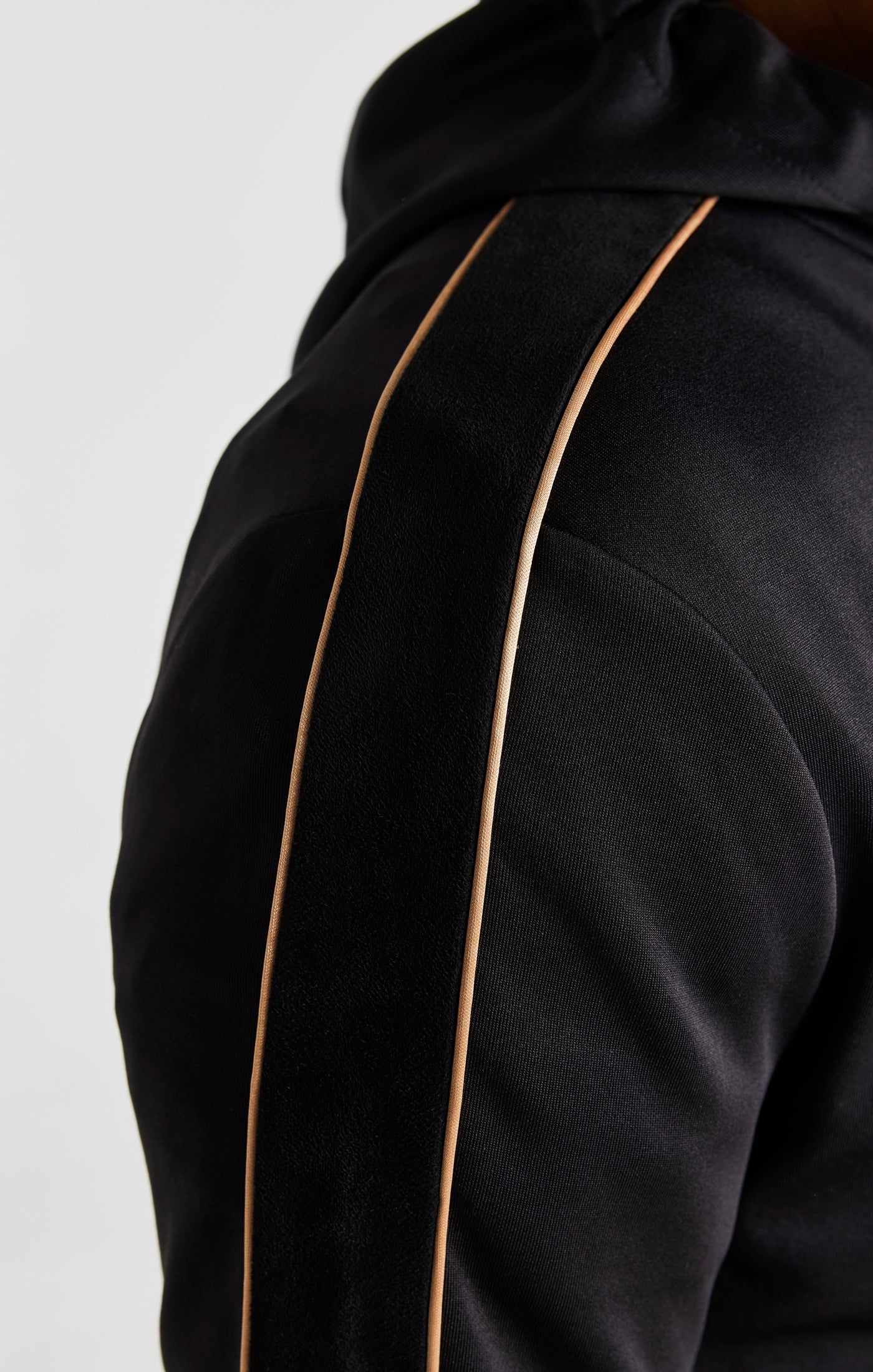 Black Quarter Zip Hoodie sold by Siksilk product image thumbnail 6