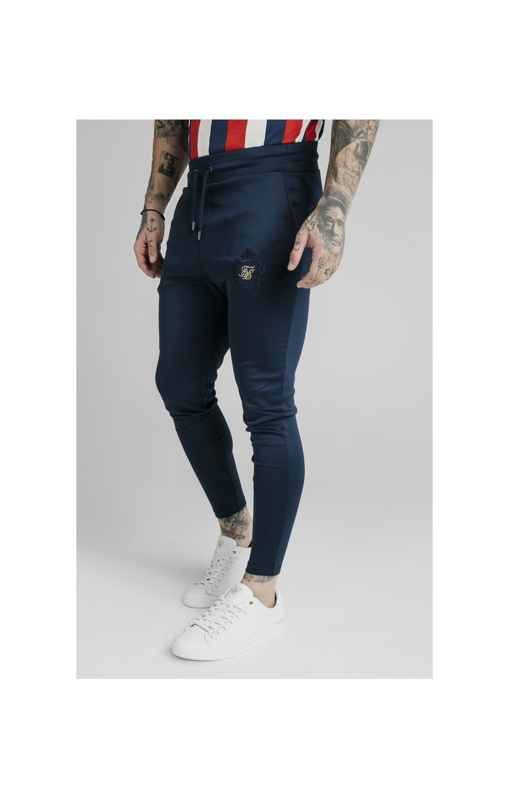 SikSilk Athlete Track Pants - Navy sold by Siksilk product image thumbnail 2