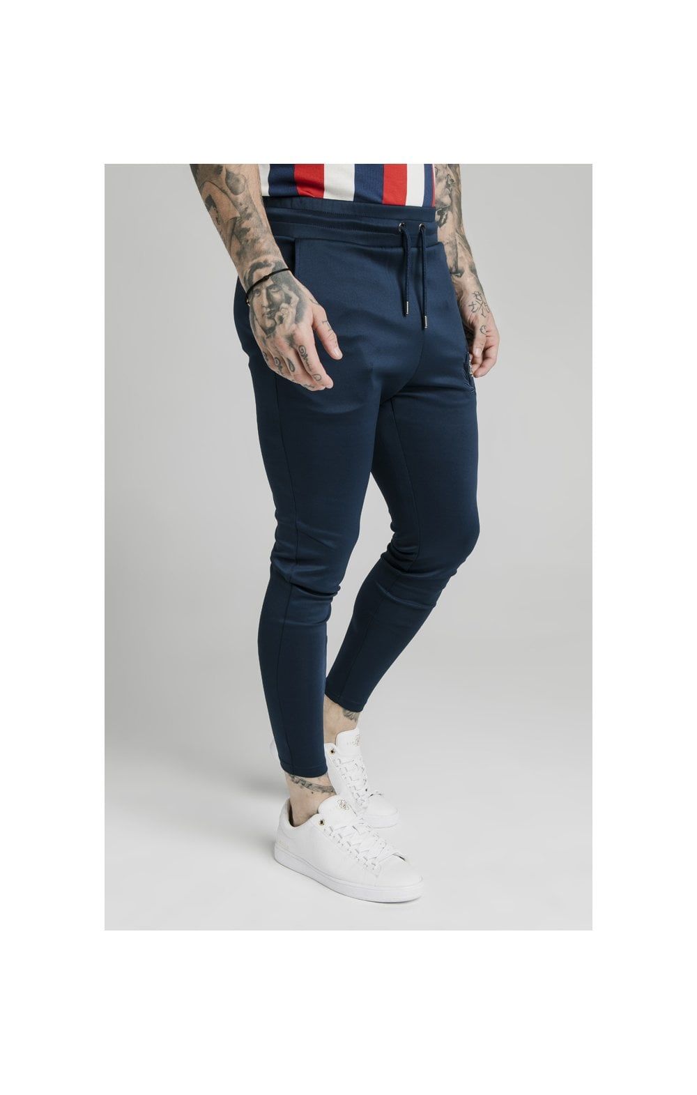 SikSilk Athlete Track Pants - Navy sold by Siksilk product image thumbnail 3