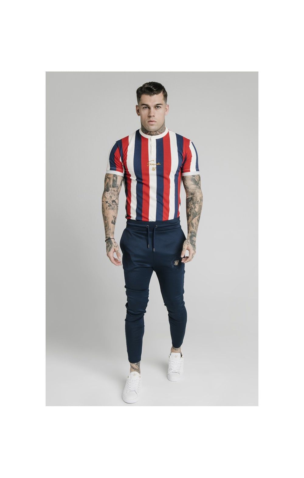 SikSilk Athlete Track Pants - Navy sold by Siksilk product image thumbnail 4