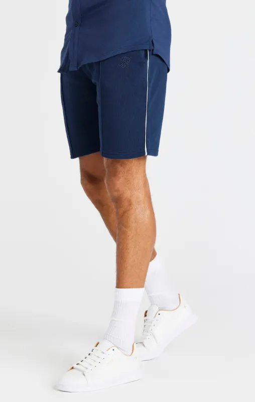 Navy Smart Short sold by Siksilk