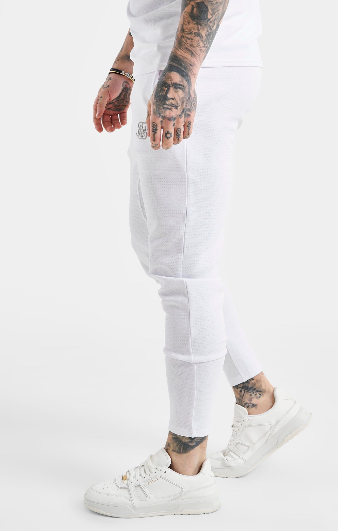 SikSilk Dynamic Track Pant - White sold by Siksilk product image thumbnail 2