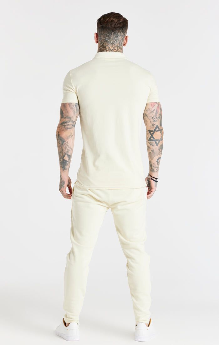Ecru Smart Polo Shirt sold by Siksilk product image thumbnail 6