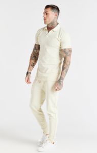 Ecru Smart Polo Shirt sold by Siksilk