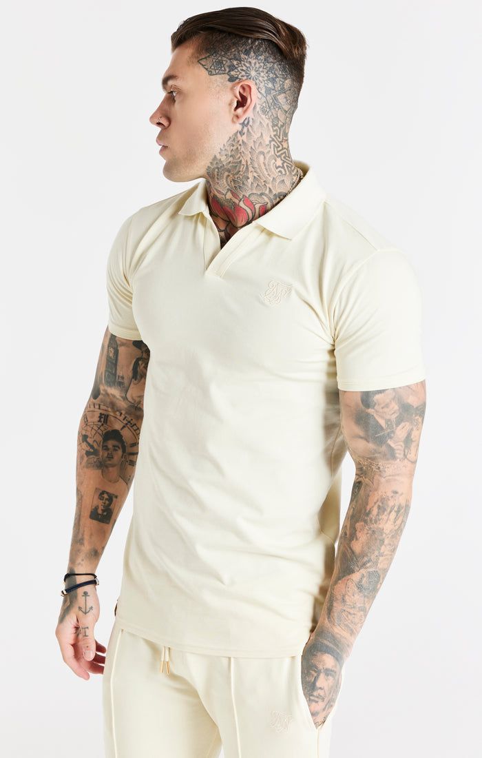 Ecru Smart Polo Shirt sold by Siksilk product image thumbnail 2