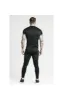 SikSilk S/S Iridescent Tech Tee - Black sold by Siksilk